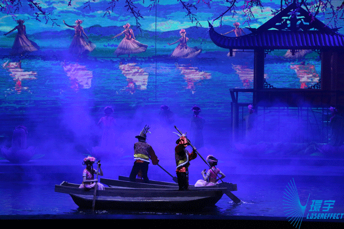 The Romance Series of Lijiang, Laser Effect
