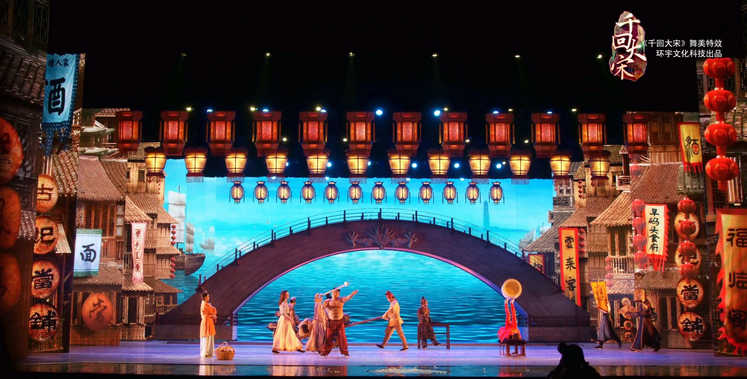 Kaifeng, Back To Song Dynasty, Laser Effect